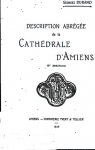 Description abrégée de la cathédrale d'Amiens par Durand