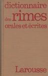 Dictionnaire des rimes orales et crites par Warnant