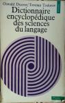 Dictionnaire encyclopdique des sciences du langage par Ducrot