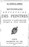 Dictionnaire Rpertoire des Peintres depuis l'antiquit jusqu' nos jours par Errera