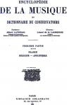 Encyclopdie de la Musique et Dictionnaire du Conservatoire, Premire Partie, Histoire de la Musique Vol. 3 par Lavignac