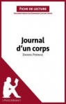 Fiche de lecture : Journal d'un corps de Daniel Pennac par Coutant-Defer