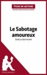 Fiche de lecture : Le Sabotage amoureux d'Amlie Nothomb par lePetitLittraire.fr