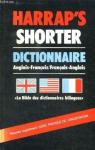 Harrap's shorter - Dictionnaire Anglais-Franais / Francais-Anglais par Harrap`s