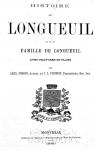 Histoire de Longueil et de la famille de Longueil par Jodoin