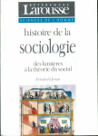 Histoire de la sociologie des lumires  la thorie du social par Jonas