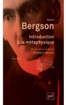 Introduction  la mtaphysique par Bergson