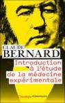 Introduction  l'tude de la mdecine exprimentale par Bernard