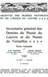 Inventaire gnral des dessins du Muse du Louvre et du Muse de Versailles; cole franaise vol 8 par Guiffrey