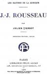 J. - J. Rousseau - Les Matres de la Musique par Tiersot