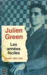 Journal 1926-1934 : Les annes faciles  par Green