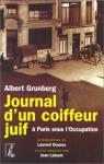 Journal d'un coiffeur juif  Paris sous l'occupation par Laloum