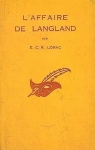 L'Affaire de Langland par Lorac