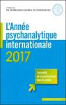 L'anne psychanalytique internationale 2017 par Gr Gressot