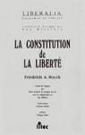 La constitution de la libert par Hayek