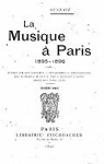 La Musique  Paris, 1895-1896 par 