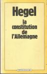 La constitution de l'Allemagne par Hegel
