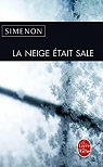 La neige tait sale par Simenon