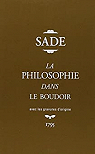 La philosophie dans le boudoir par Sade