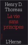 La vie sans principes par Thoreau