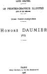 Le Peintre graveur illustr, tome 25 : Honor Daumier par Delteil