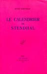 Le calendrier de Stendhal par Martineau