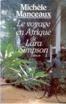 Le voyage en Afrique de Lara Simpson  par Manceaux