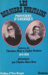 Les Derniers Puritains Pionniers d'Amrique 1851 -1920 par Bost