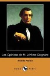 Les Opinions de M. Jrme Coignard par Anatole France