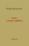 Lettre  Louis Calaferte par Rossignol
