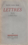 Lettres 1900-1911 par Rilke