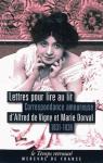 Lettres pour lire au lit : Correspondance amoureuse d'Alfred de Vigny et de Marie Dorval, 1831-1838 par Charton