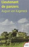Lieutenant de panzers par August von Kageneck