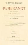 L'oeuvre complet de Rembrandt, tome 1 par Dutuit