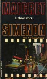 Maigret  New-York par Simenon