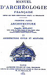 Manuel d'Archologie Franaise depuis les temps Mrovingiens jusqu' la Renaissance, Vol. 2 - Architecture civil et militaire par Enlart
