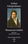 Manuscrits indits 01 - (1807-1814) par Schopenhauer