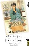 March comes in like a lion, tome 4 par Umino