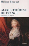 Marie-Thrse de France : L'orpheline du Templer par Becquet