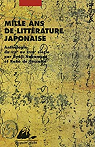 Mille ans de littrature japonaise, tome 1 : Une anthologie du VIIIe au XVIIIe sicle par Nakamura