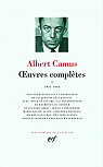 Oeuvres compltes, tome 1 : 1931-1944 par Camus