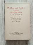 Penses pour moi-mme - Manuel d'Epictte - Tableau de Cbs par Marc Aurle