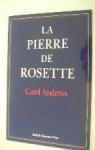 Pierre de Rosette par Andrews