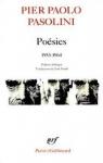 Posies, 1953-1964 par Pasolini