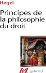 Principes de la philosophie du droit par Hegel