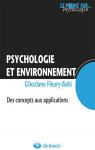 Psychologie et environnement par Fleury-Bahi