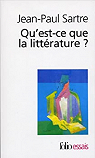Qu'est-ce que la littrature ? par Sartre