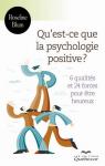Qu'est -ce que la psychologie positive? par Blum