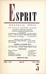 Revue Esprit mars 1962 par Esprit