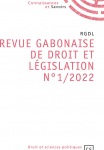 Revue Gabonaise de Droit et Lgislation N1/2022 par 